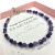 Bransoletka z kamieni naturalnych: AMETYST i LAPIS LAZULI